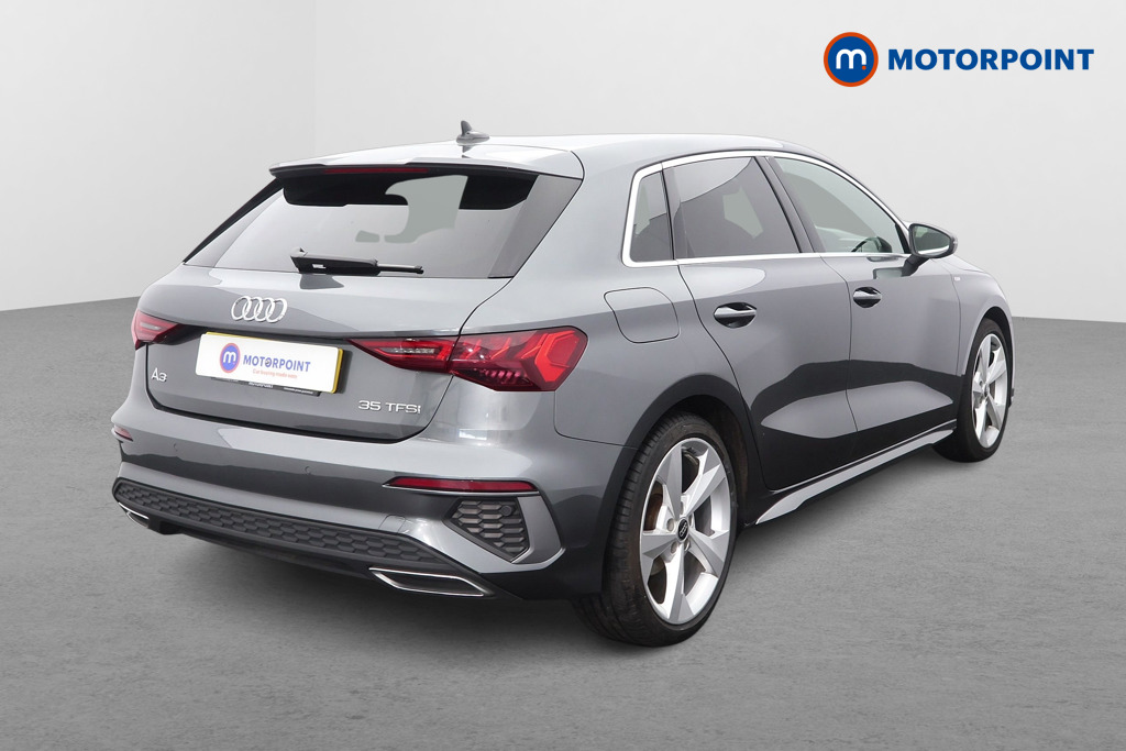 Audi A3 S Line Automatic Petrol Hatchback - Stock Number (1634450) - Drivers side rear corner