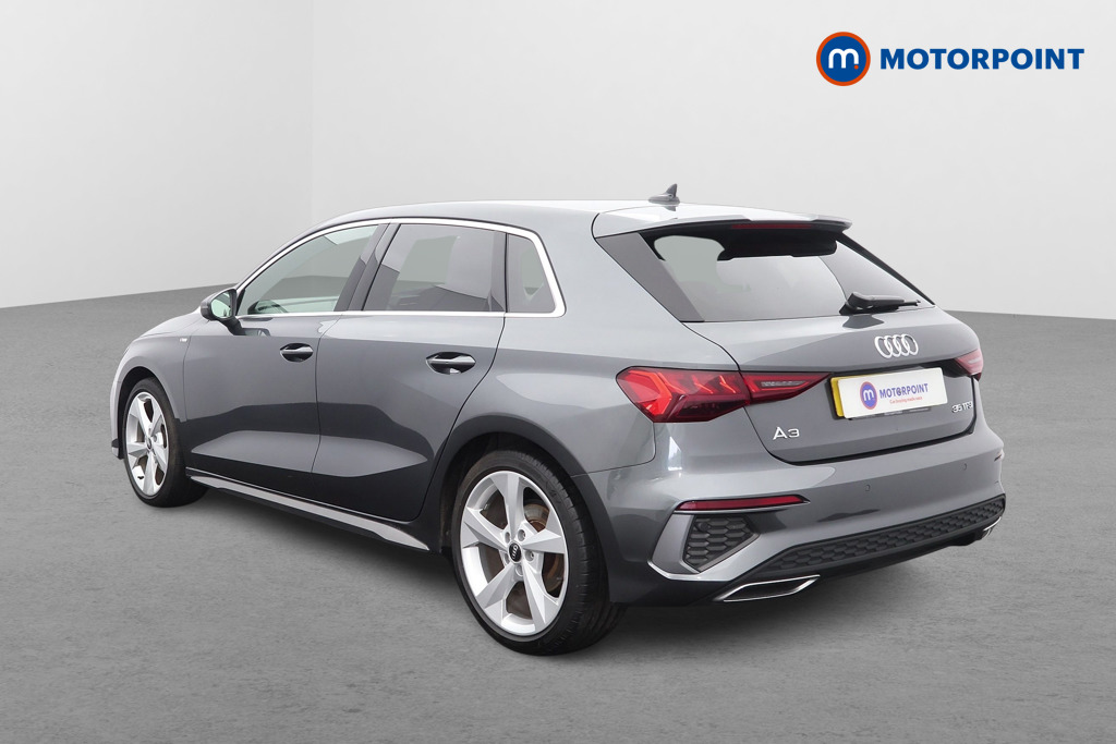 Audi A3 S Line Automatic Petrol Hatchback - Stock Number (1634450) - Passenger side rear corner