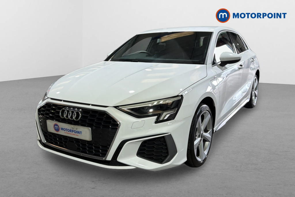 Audi A3 S Line Automatic Petrol Plug-In Hybrid Hatchback - Stock Number (1636631) - Passenger side front corner