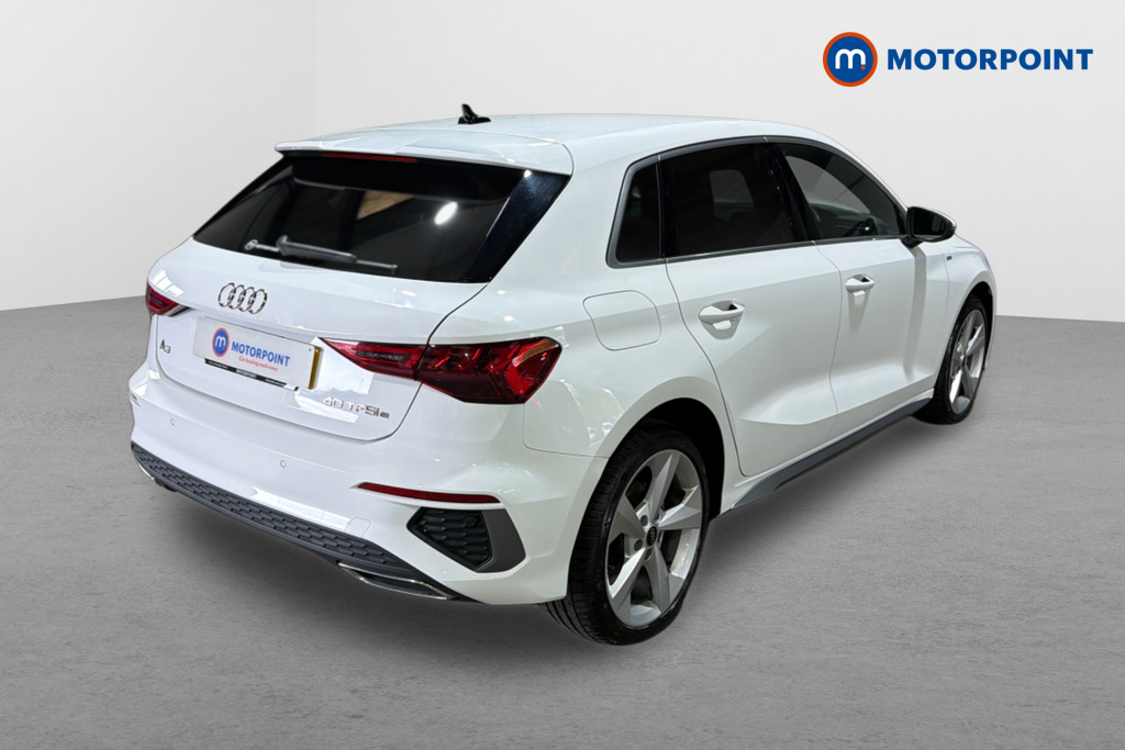 Audi A3 S Line Automatic Petrol Plug-In Hybrid Hatchback - Stock Number (1636631) - Drivers side rear corner