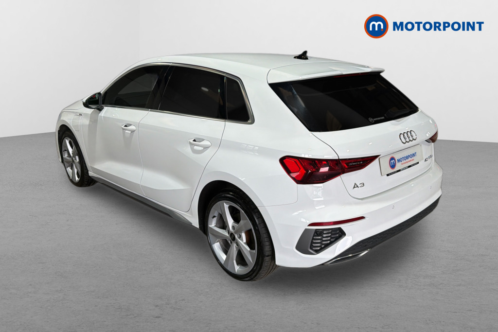 Audi A3 S Line Automatic Petrol Plug-In Hybrid Hatchback - Stock Number (1636631) - Passenger side rear corner