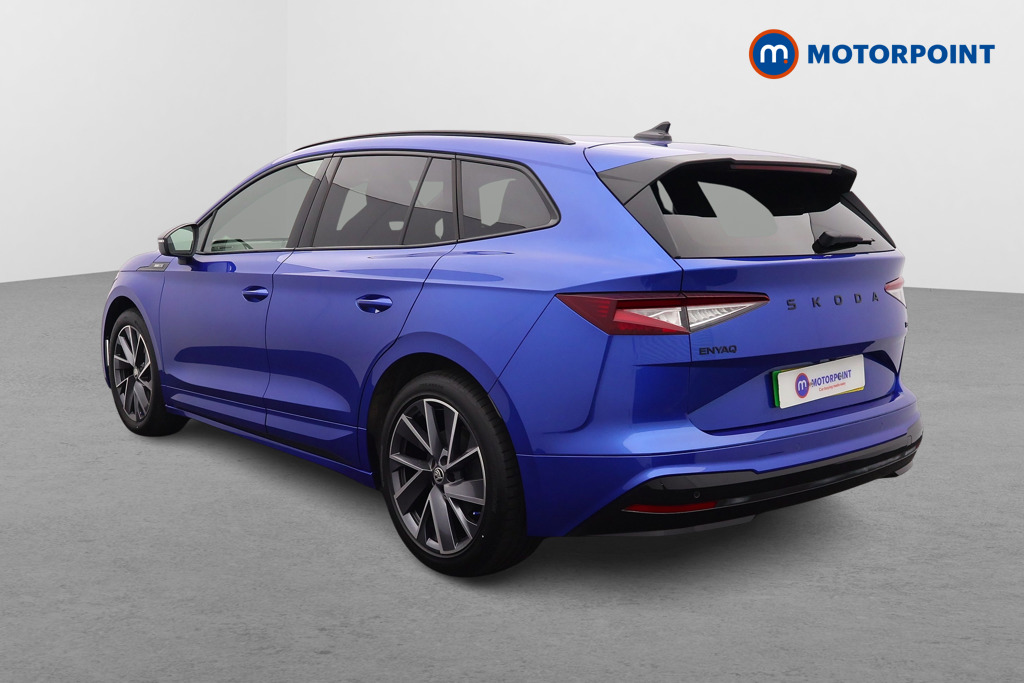 Skoda Enyaq Sportline Plus Automatic Electric SUV - Stock Number (1636900) - Passenger side rear corner
