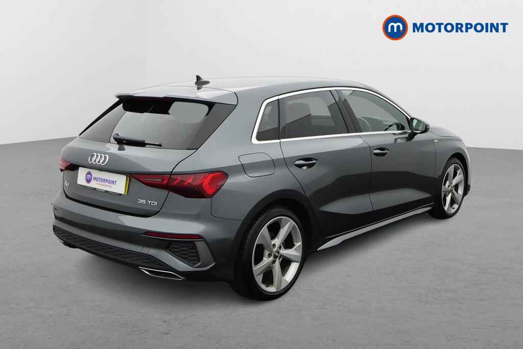 Audi A3 S Line Automatic Diesel Hatchback - Stock Number (1637986) - Drivers side rear corner