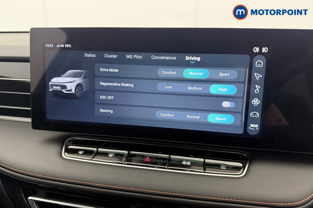 Mg Motor Uk HS Trophy Automatic Petrol-Electric Hybrid SUV - Stock Number (1638285) - 9th supplementary image