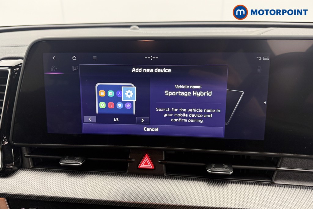 KIA Sportage Gt-Line Automatic Petrol-Electric Hybrid SUV - Stock Number (1638572) - 9th supplementary image