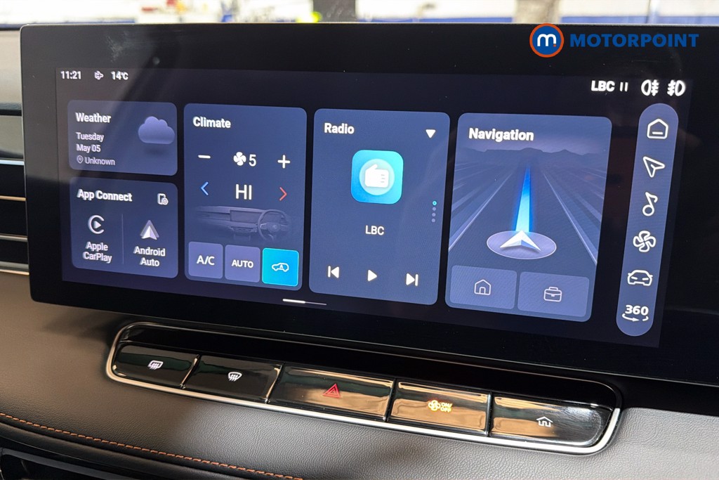 Mg Motor Uk HS Trophy Automatic Petrol Plug-In Hybrid SUV - Stock Number (1627871) - 9th supplementary image