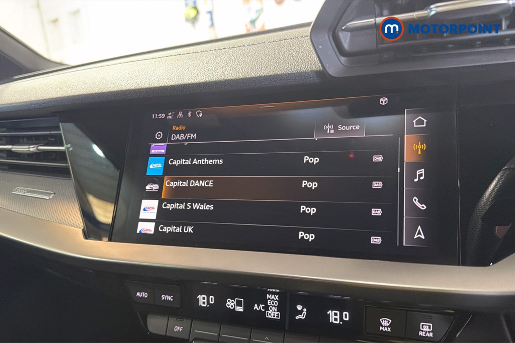Audi A3 S Line Automatic Petrol Hatchback - Stock Number (1628831) - 9th supplementary image