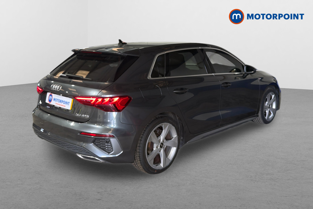 Audi A3 S Line Automatic Petrol Hatchback - Stock Number (1628831) - Drivers side rear corner