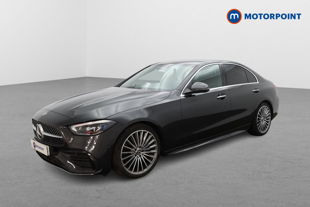 Mercedes-Benz C Class Amg Line Automatic Diesel Saloon - Stock Number (1631273) - Passenger side front corner