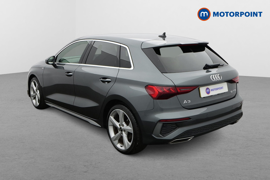 Audi A3 S Line Automatic Petrol Hatchback - Stock Number (1636676) - Passenger side rear corner