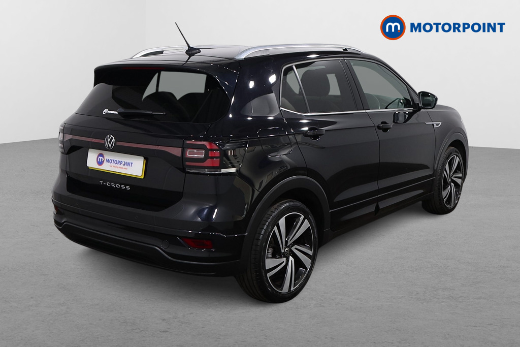 Volkswagen T-Cross R-Line Manual Petrol SUV - Stock Number (1638086) - Drivers side rear corner