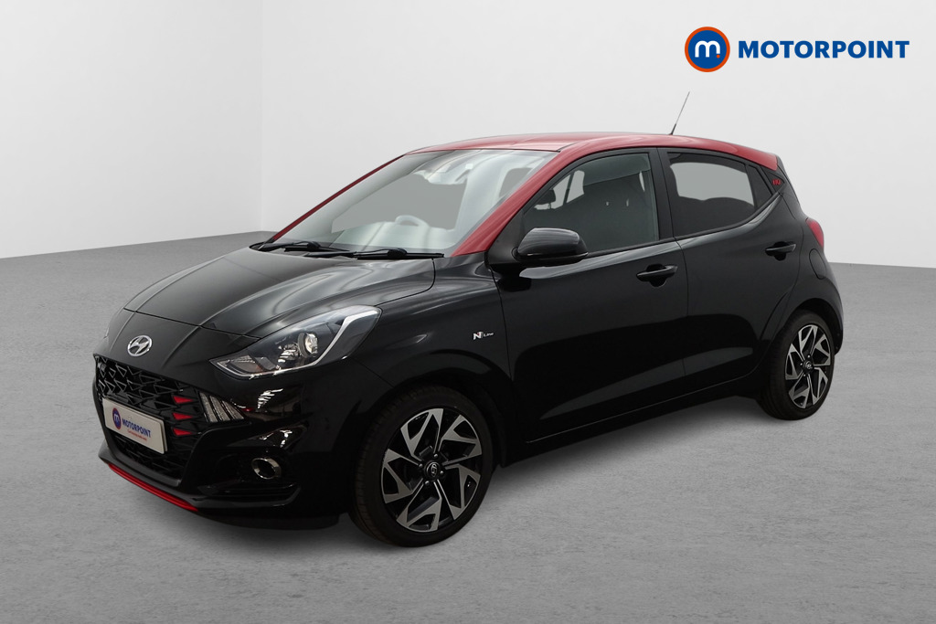 Hyundai I10 N Line Manual Petrol Hatchback - Stock Number (1639019) - Passenger side front corner