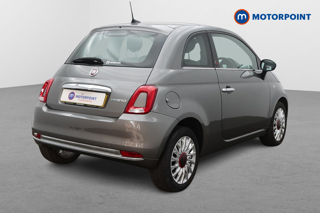 Fiat 500 RED Manual Petrol Hatchback - Stock Number (1639321) - Drivers side rear corner