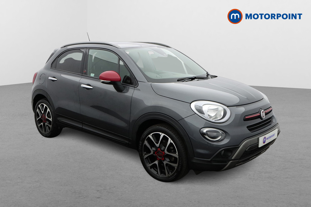 Fiat 500X RED Automatic Petrol SUV - Stock Number (1640153) - Drivers side front corner