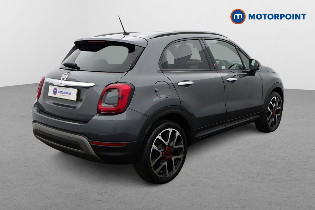 Fiat 500X RED Automatic Petrol SUV - Stock Number (1640153) - Drivers side rear corner