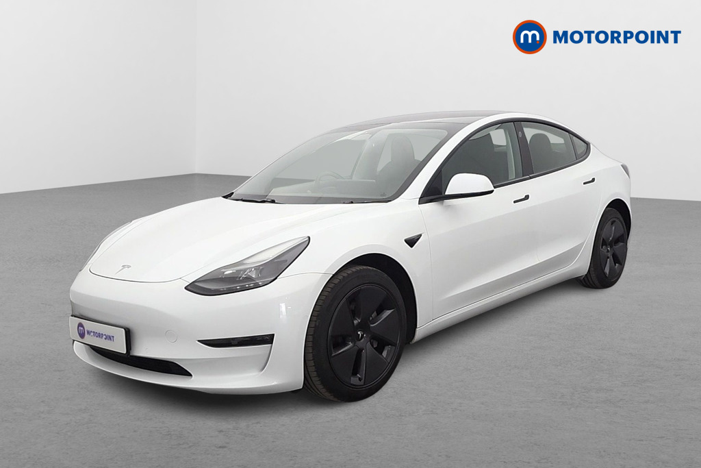 Tesla Model 3 Long Range Automatic Electric Saloon - Stock Number (1640263) - Passenger side front corner