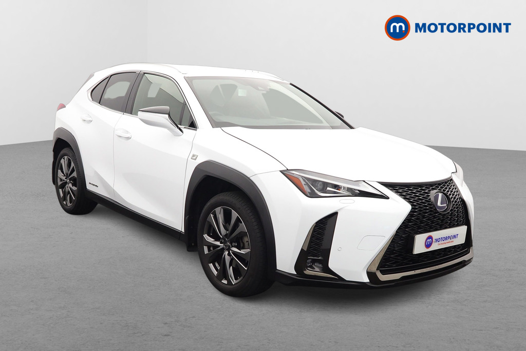 Lexus UX F-Sport Automatic Petrol-Electric Hybrid SUV - Stock Number (1640949) - Drivers side front corner