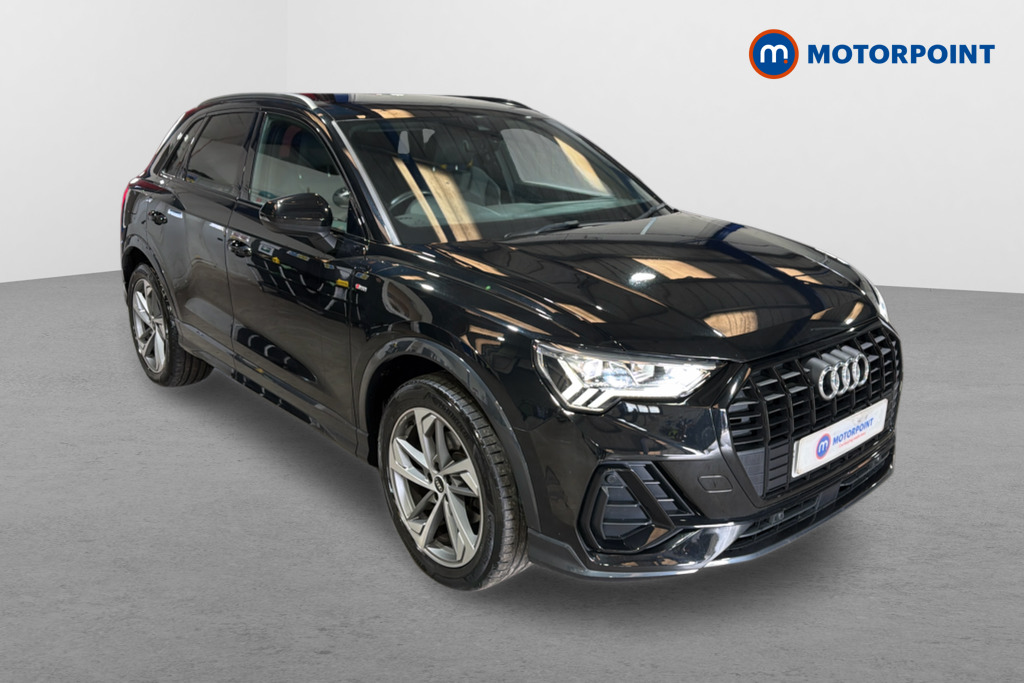 Audi Q3 Black Edition Manual Petrol SUV - Stock Number (1633299) - Drivers side front corner