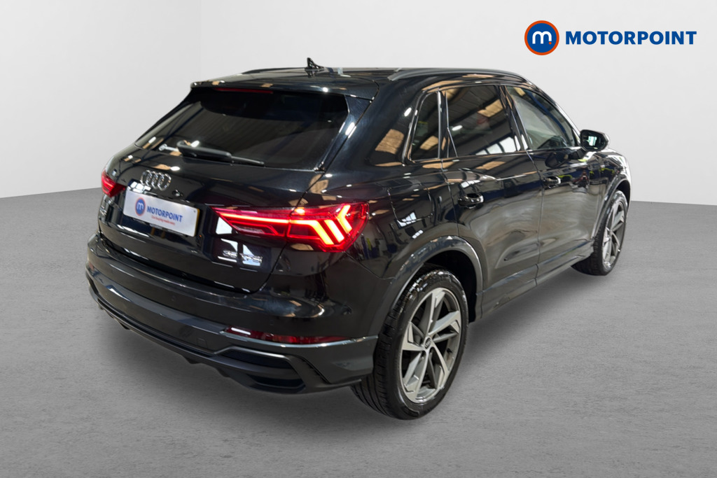 Audi Q3 Black Edition Manual Petrol SUV - Stock Number (1633299) - Drivers side rear corner