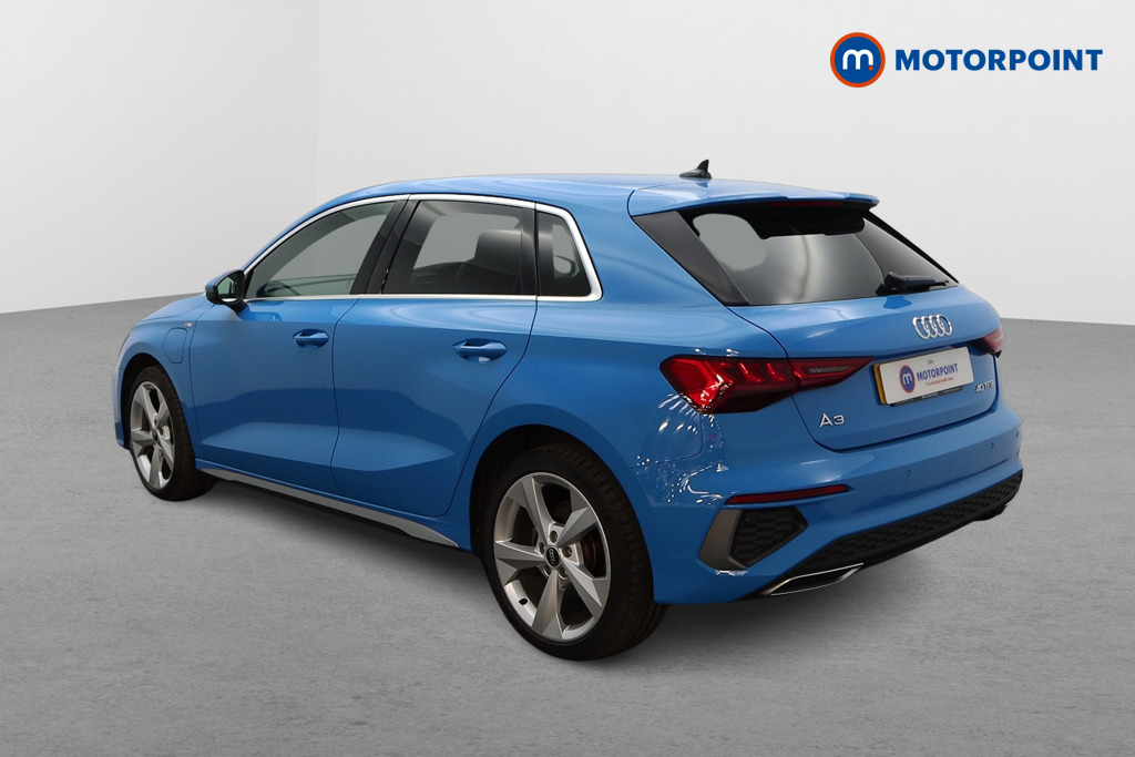 Audi A3 S Line Automatic Petrol Plug-In Hybrid Hatchback - Stock Number (1633690) - Passenger side rear corner