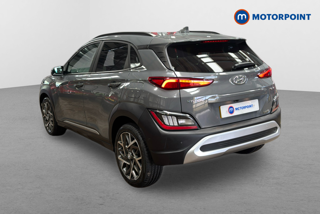 Hyundai Kona Premium Automatic Petrol-Electric Hybrid SUV - Stock Number (1633753) - Passenger side rear corner