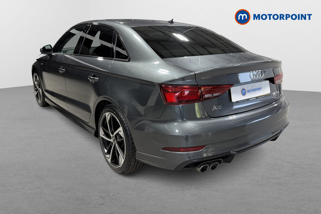 Audi A3 Black Edition Automatic Diesel Saloon - Stock Number (1634765) - Passenger side rear corner