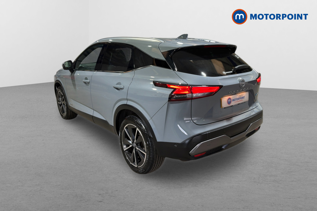 Nissan Qashqai Tekna Automatic Petrol-Electric Hybrid SUV - Stock Number (1636086) - Passenger side rear corner
