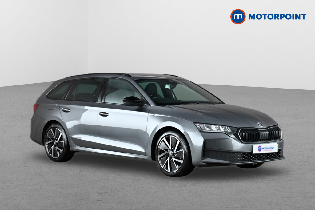 Skoda Octavia Sportline Automatic Petrol Estate - Stock Number (1636965) - Drivers side front corner