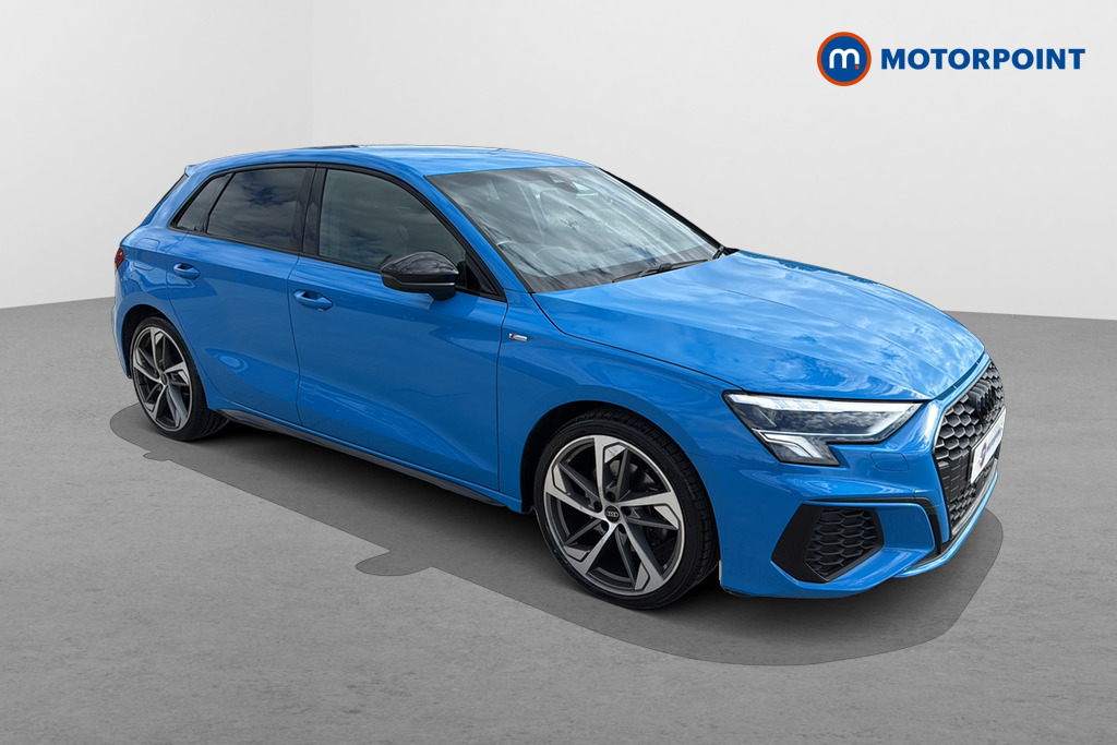 Audi A3 Black Edition Manual Petrol Hatchback - Stock Number (1637153) - Drivers side front corner
