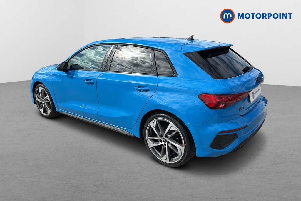 Audi A3 Black Edition Manual Petrol Hatchback - Stock Number (1637153) - Drivers side rear corner