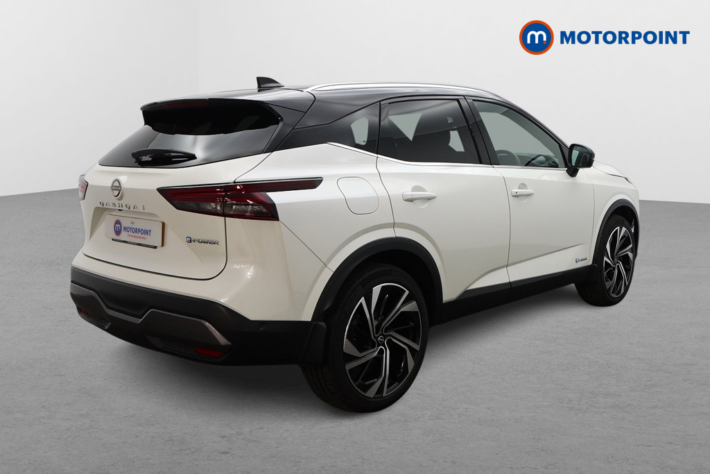 Nissan Qashqai Tekna-Plus Automatic Petrol-Electric Hybrid SUV - Stock Number (1641300) - Drivers side rear corner