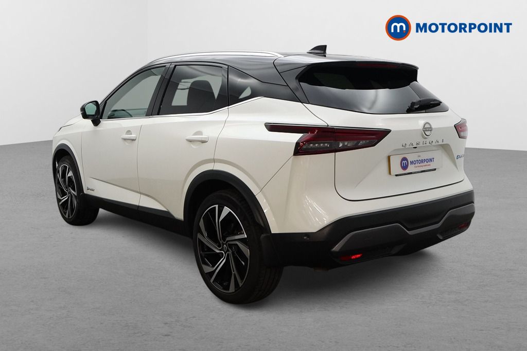 Nissan Qashqai Tekna-Plus Automatic Petrol-Electric Hybrid SUV - Stock Number (1641300) - Passenger side rear corner