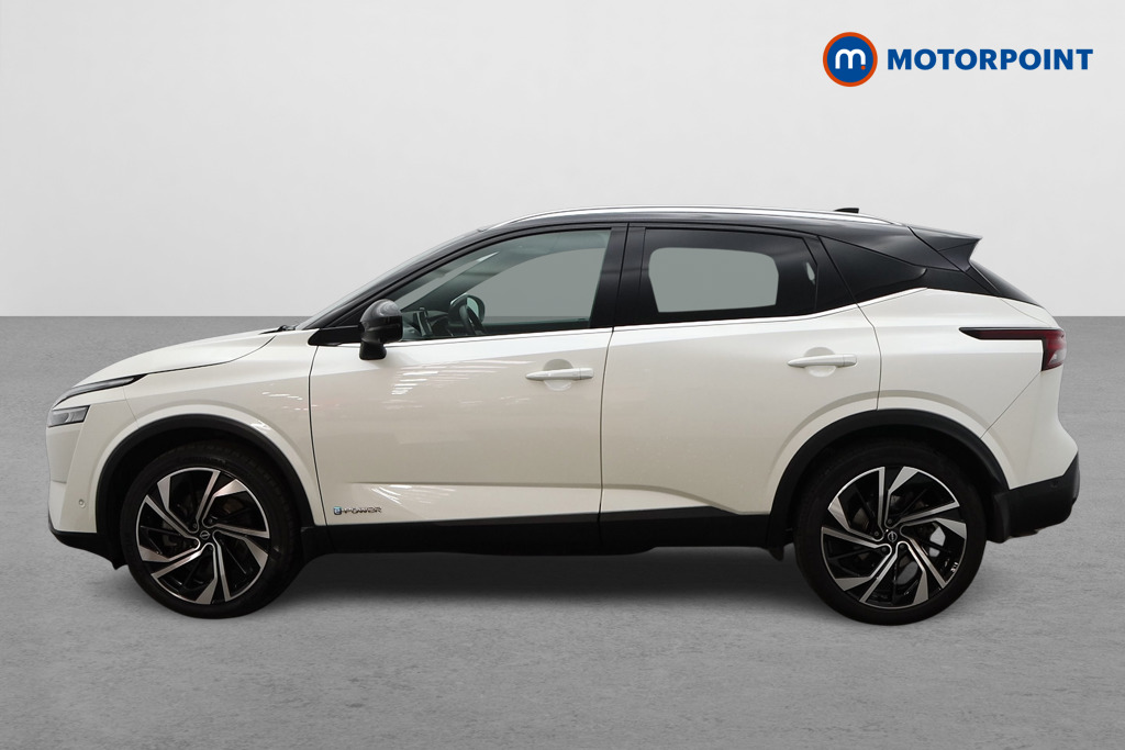 Nissan Qashqai Tekna-Plus Automatic Petrol-Electric Hybrid SUV - Stock Number (1641300) - Passenger side