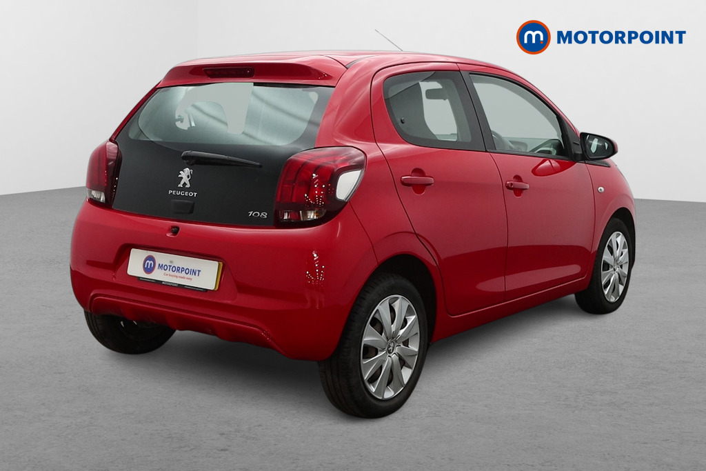 Peugeot 108 Active Manual Petrol Hatchback - Stock Number (1629409) - Drivers side rear corner
