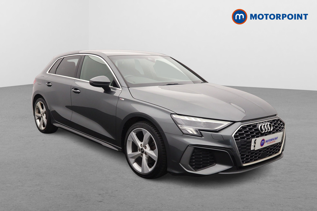 Audi A3 S Line Manual Petrol Hatchback - Stock Number (1637099) - Drivers side front corner