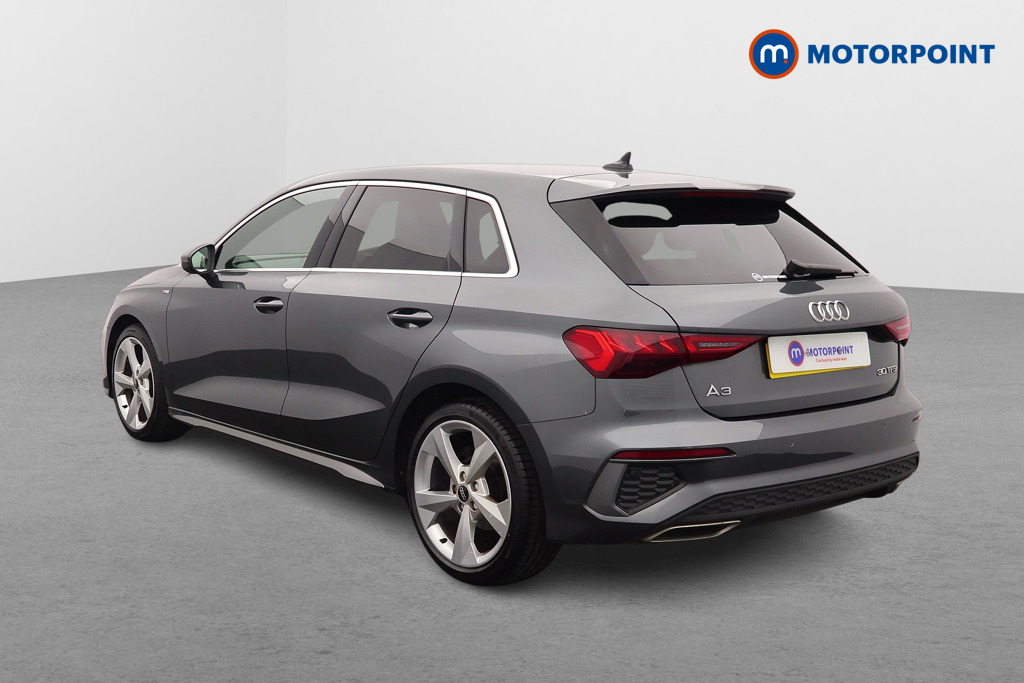 Audi A3 S Line Manual Petrol Hatchback - Stock Number (1637099) - Passenger side rear corner