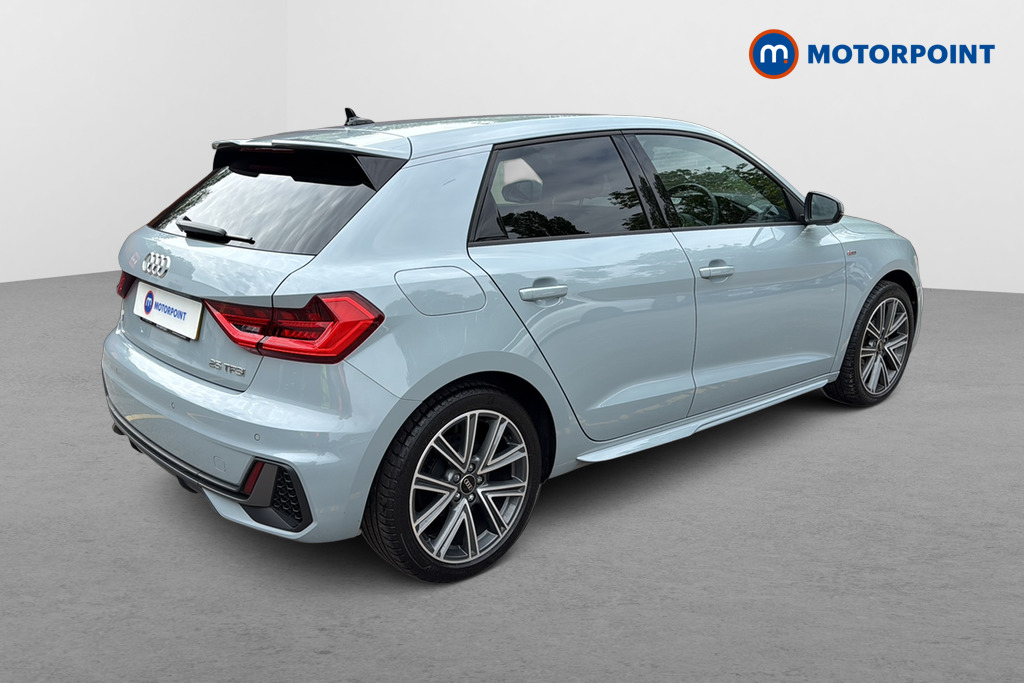 Audi A1 S Line Manual Petrol Hatchback - Stock Number (1638779) - Passenger side rear corner