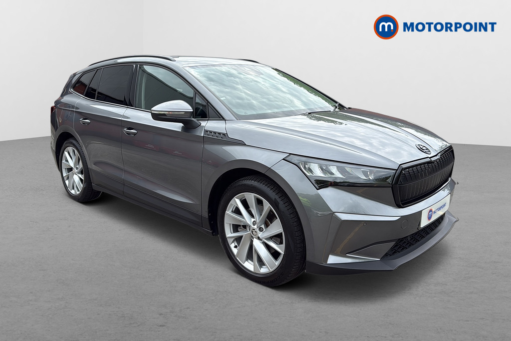 Skoda Enyaq 60 Ecosuite Automatic Electric SUV - Stock Number (1640608) - Drivers side front corner
