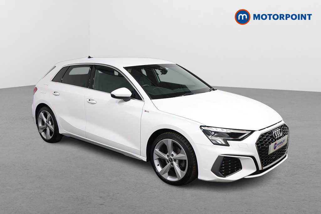 Audi A3 S Line Manual Petrol Hatchback - Stock Number (1641061) - Drivers side front corner
