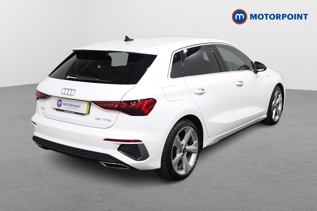 Audi A3 S Line Manual Petrol Hatchback - Stock Number (1641061) - Drivers side rear corner