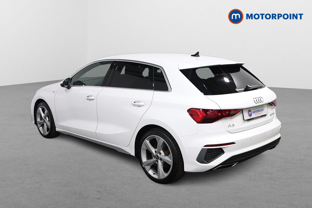 Audi A3 S Line Manual Petrol Hatchback - Stock Number (1641061) - Passenger side rear corner