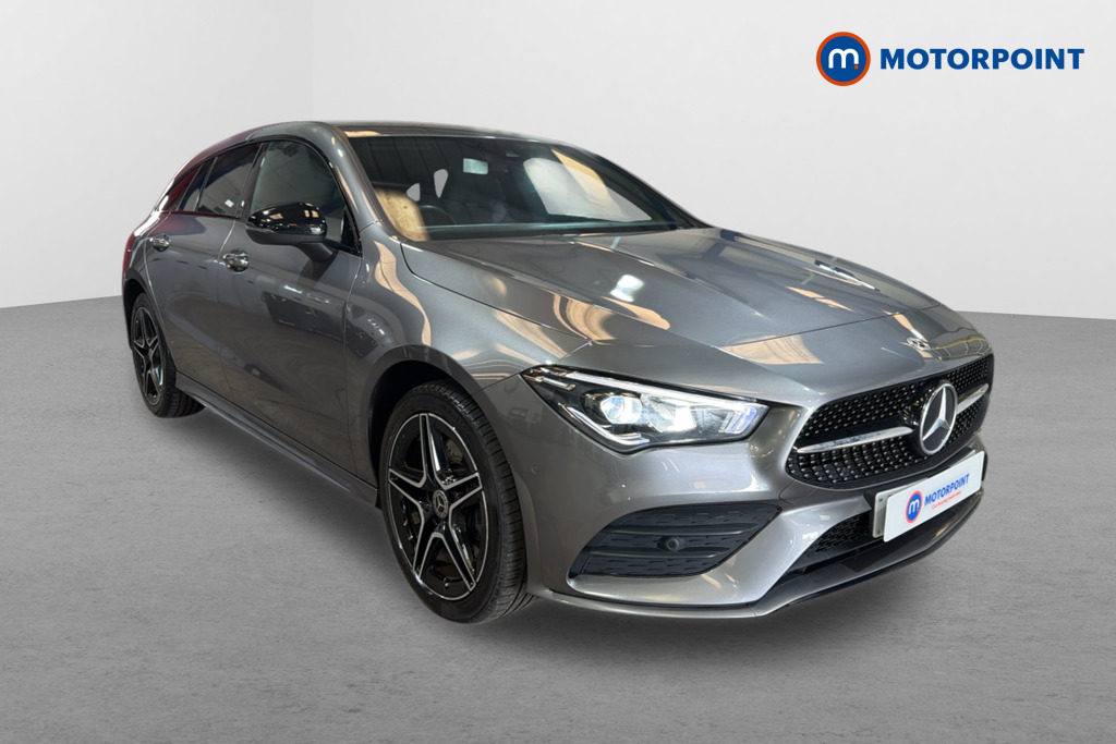 Mercedes-Benz CLA Amg Line Automatic Petrol Plug-In Hybrid Estate - Stock Number (1613643) - Drivers side front corner