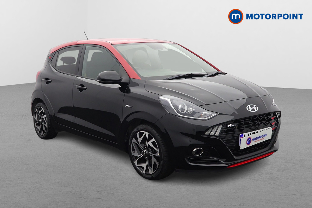 Hyundai I10 N Line Manual Petrol Hatchback - Stock Number (1626521) - Drivers side front corner