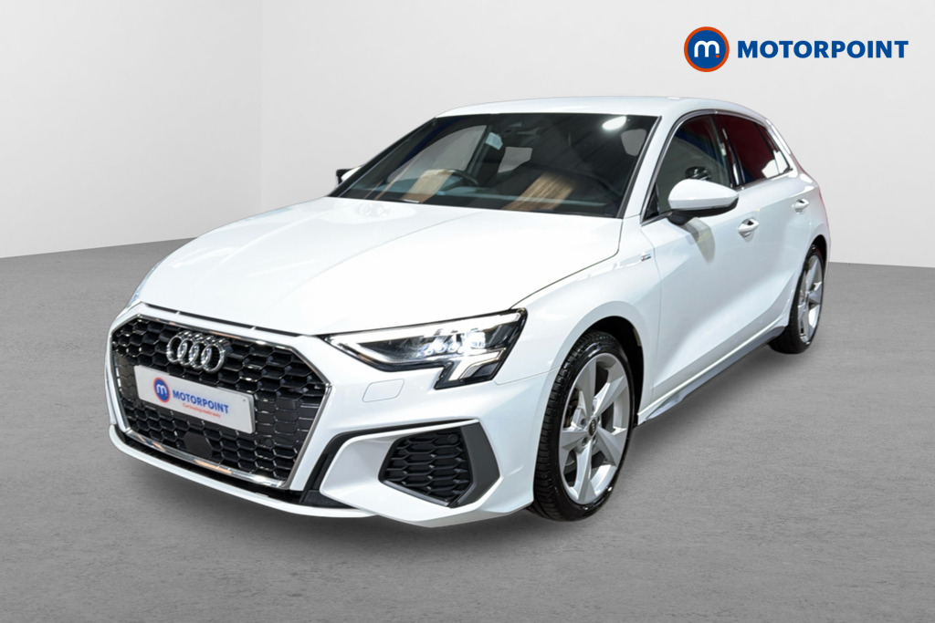 Audi A3 S Line Automatic Petrol Hatchback - Stock Number (1627637) - Passenger side front corner