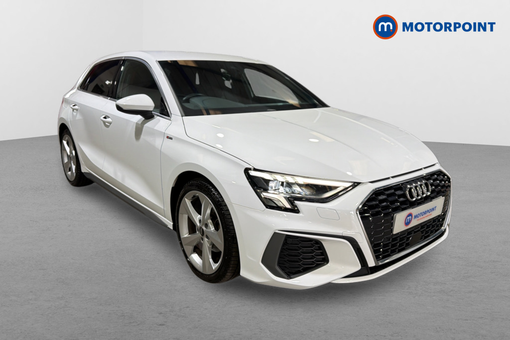 Audi A3 S Line Automatic Petrol Hatchback - Stock Number (1627637) - Drivers side front corner