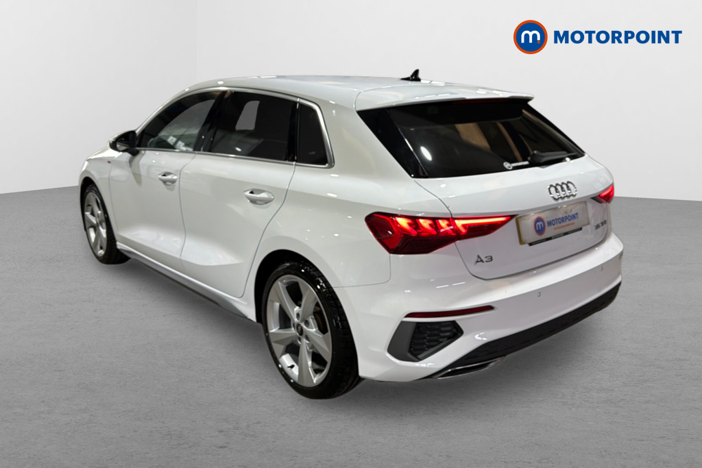 Audi A3 S Line Automatic Petrol Hatchback - Stock Number (1627637) - Passenger side rear corner