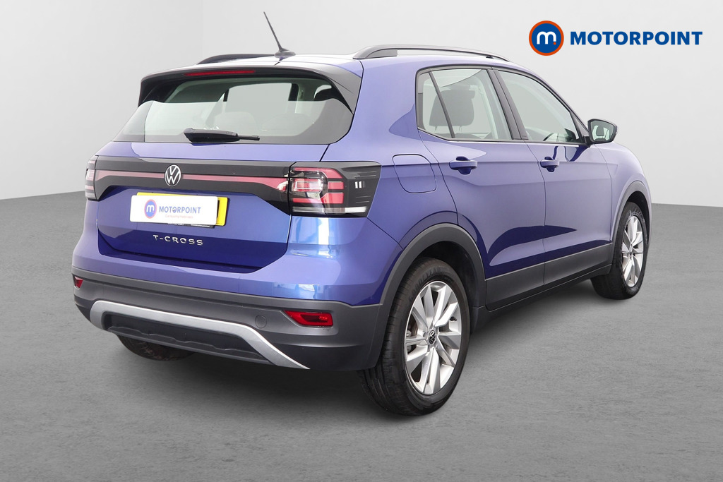 Volkswagen T-Cross SE Automatic Petrol SUV - Stock Number (1628293) - Drivers side rear corner