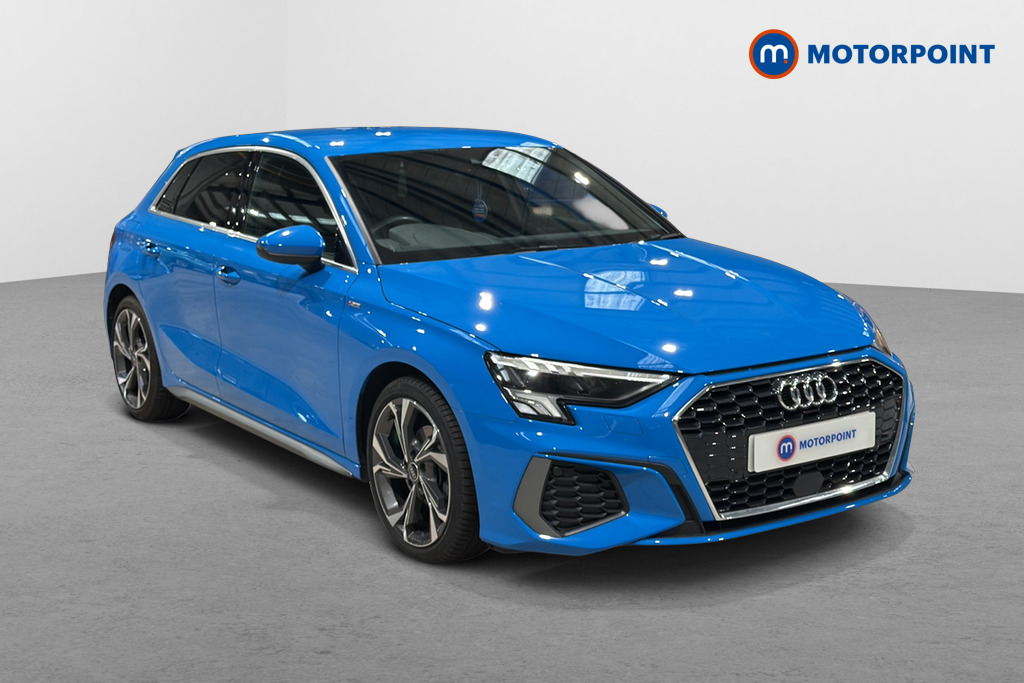 Audi A3 S Line Manual Petrol Hatchback - Stock Number (1636029) - Drivers side front corner