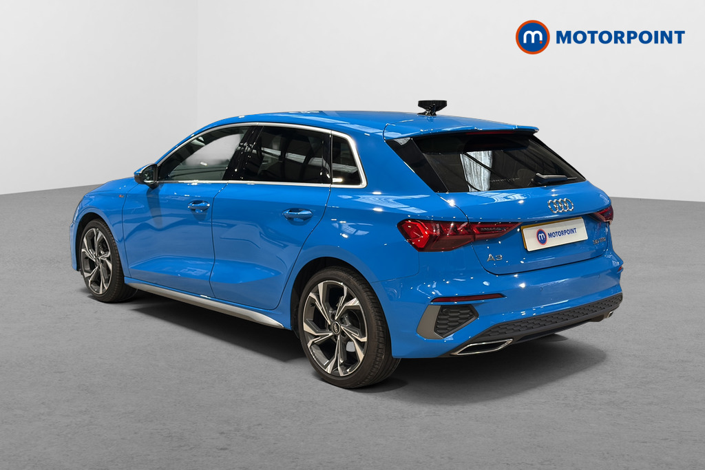 Audi A3 S Line Manual Petrol Hatchback - Stock Number (1636029) - Drivers side rear corner