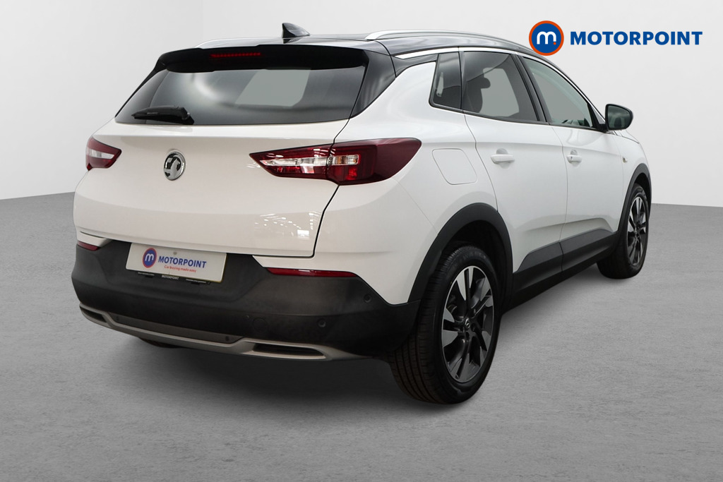Vauxhall Grandland X Sport Nav Manual Petrol SUV - Stock Number (1636229) - Drivers side rear corner